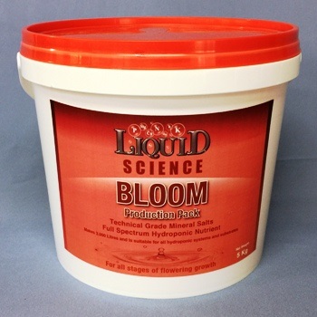 5kg powder science liquid bloom pack nutrients